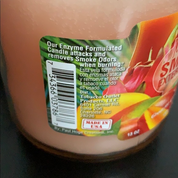 Maui Wowie Mango Smoke Odor Candle - Picture 3 of 5